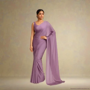 SS0AH0-3 Georgette Everyday Drape – Dusty Mauve