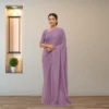 Georgette Everyday Drape – Dusty Mauve