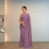 Georgette Everyday Drape – Dusty Mauve