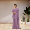 Georgette Everyday Drape – Dusty Mauve