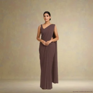 SS0AH0-4 Georgette Everyday Drape – Classic Cocoa Brown