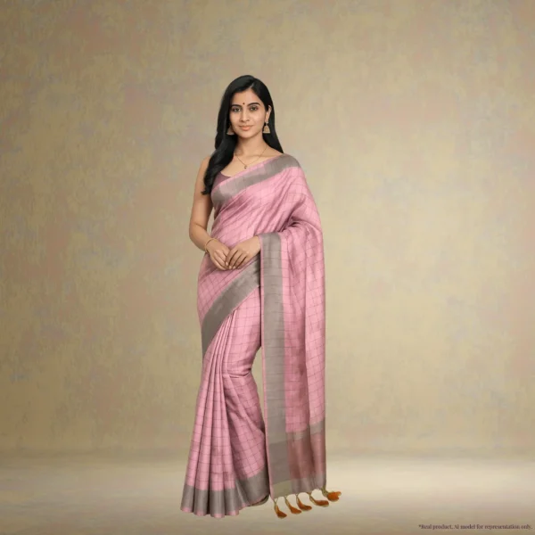 Chiffon Drape - Dusty Pink Two Tone