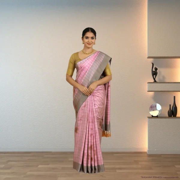 Chiffon Drape - Dusty Pink Two Tone