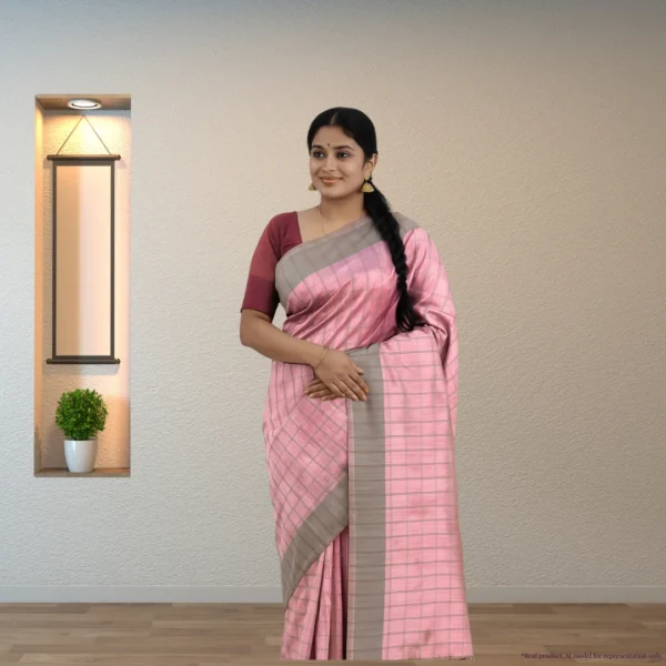 Chiffon Drape - Dusty Pink Two Tone