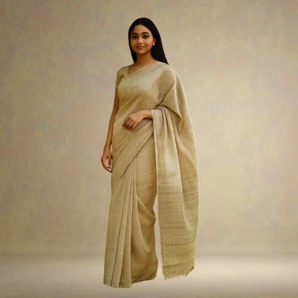 Linen Drape – Classic Beige Charm